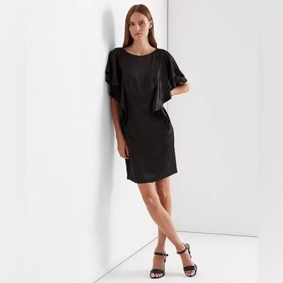 LAUREN RALPH LAUREN Satin Cocktail Dress - Picture 1 of 3